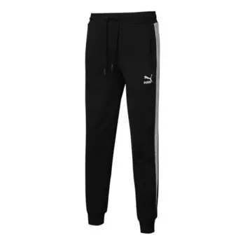 Брюки paisley knit pants 'black' Puma, черный