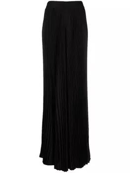 Брюки палаццо Copen с завышенной талией alice + olivia, черный