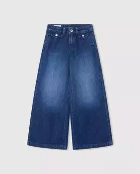 Брюки-палаццо для девочек Pepe Jeans, синий
