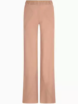 Брюки-палаццо Giorgio Armani из шелка-тутницы, розовый