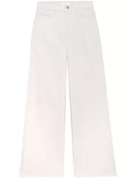 Брюки палаццо Le Slim FRAME, белый