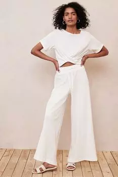 Брюки палаццо Mint Velvet, белый