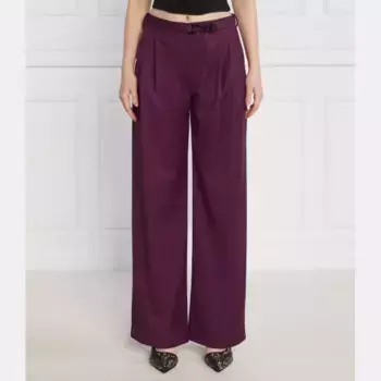 Брюки палаццо Patrizia Pepe, бургунди