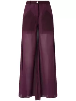 Брюки палаццо PINKO, красный