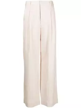 Брюки палаццо с карманами Gestuz, нейтральный цвет