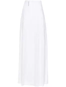 Брюки-палаццо с высокой талией Peserico, белый
