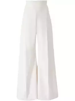 Брюки палаццо с завышенной талией Carolina Herrera, нейтральный