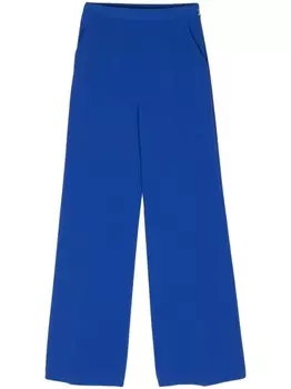 Брюки палаццо с завышенной талией Patrizia Pepe, синий