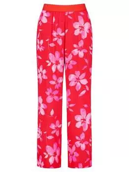 Брюки палаццо Samoon, красный