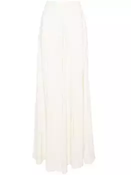 Брюки палаццо средней посадки Viktor & Rolf, нейтральный