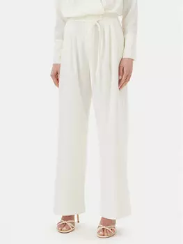 Брюки палаццо стандартного кроя ESS250005 Eleh, экрю