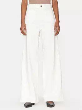 Брюки палаццо стандартного кроя Samovar 2515131201 Marella, экрю