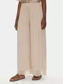 Брюки палаццо свободного кроя PW8992TSET5 Bomboogie, бежевый