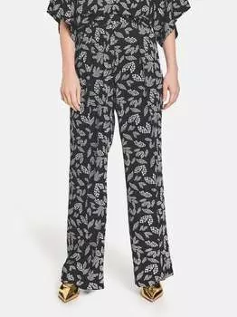 Брюки палаццо Taifun, черный