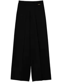 Брюки палаццо TWINSET, черный