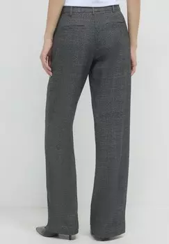 Брюки PALAZZO FANTASIA IN PRINCIPE DI GALLES Calliope, черный