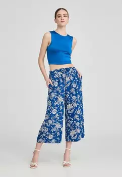Брюки PALAZZO FANTASIA Terranova, синий