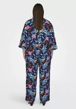 Брюки PALAZZO GESCHNITTEN ONLY Carmakoma, темно-синий