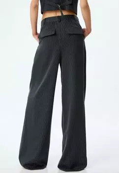 Брюки PALAZZO Koton, темно-синий