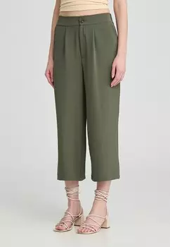 Брюки PALAZZO Terranova, темно-зеленый