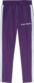 Брюки Palm Angels Classic Track Pants 'Purple/White', фиолетовый