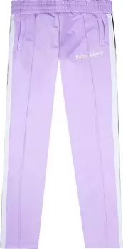 Брюки Palm Angels Classic Track Pants 'Lilac/White', фиолетовый