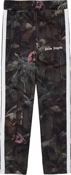 Брюки Palm Angels Jungle Classic Track Pants 'Green', зеленый
