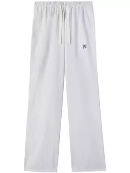Брюки Palm Angels Monogram, серый