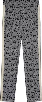 Брюки Palm Angels PA Jaquard Track Pants 'Navy Blue/Off White', синий