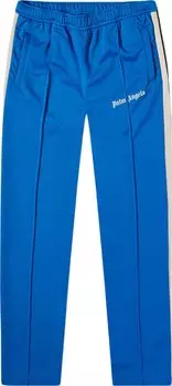Брюки Palm Angels Slim Track Pants 'Blue/Off White', синий