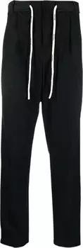 Брюки Palm Angels Track Belt Pants 'Black', черный