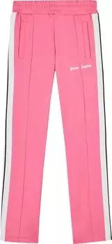 Брюки Palm Angels Track Pants 'Fuchsia/White', фиолетовый