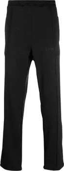 Брюки Palm Angels Tuxedo Leopard Track Pants 'Black/White', черный