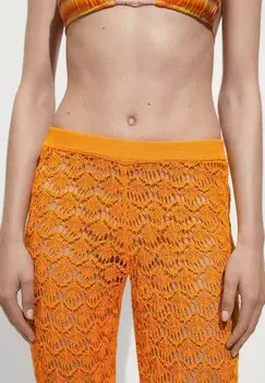 Брюки Paloms Mango, оранжевые