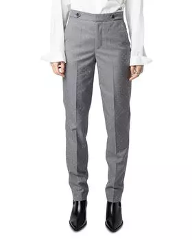 Брюки-панни Zadig & Voltaire, серый