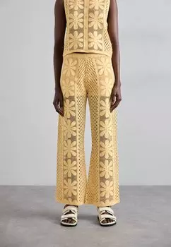 Брюки PANTALON sandro, желтый
