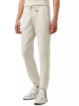 Брюки pantalone garzato con logo Champion, бежевый