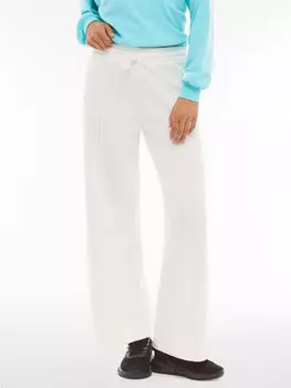 Брюки pantaloni ampi in french terry Freddy, белый