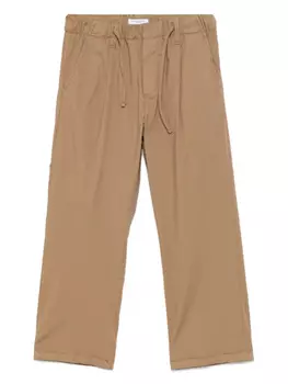 Брюки Paolo Pecora Kids с завязками на талии, нейтральный