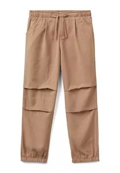 Брюки PARACHUTE WITH DRAWSTRING United Colors of Benetton, цвет beige