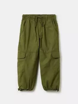 Брюки-Парашюты из поплина Ovs, цвет army green