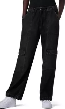 Брюки-парашюты на шнурке Hudson Jeans, цвет Faded Black 1