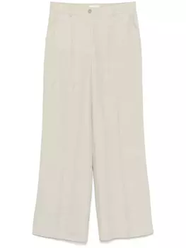 Брюки PAROSH из фактурной ткани P.A.R.O.S.H., нейтральный