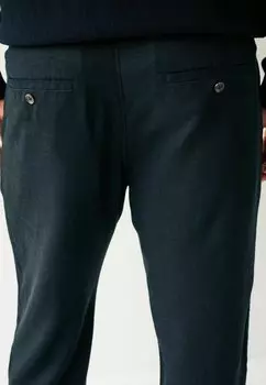Брюки парусиновые Drawstring Regular Fit Next, черные
