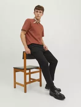Брюки парусиновые Jpstace Jjharlow Jack & Jones, черные