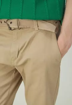 Брюки парусиновые Onsmark Pete Belt Life Only, бежевый