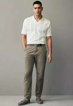 Брюки парусиновые Regular Fit Next, зеленый
