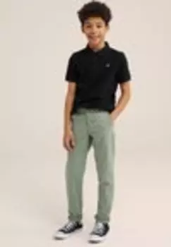 Брюки парусиновые We Fashion, оливковый