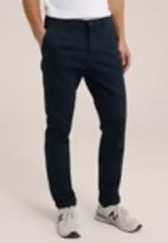 Брюки парусиновые We Fashion, синий