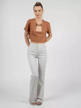 Брюки Patrizia Pepe 8P0328-A6F5, серый